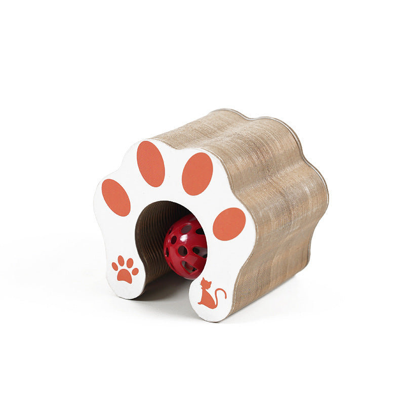 Foldable Magnetic Cat Scratcher Toy