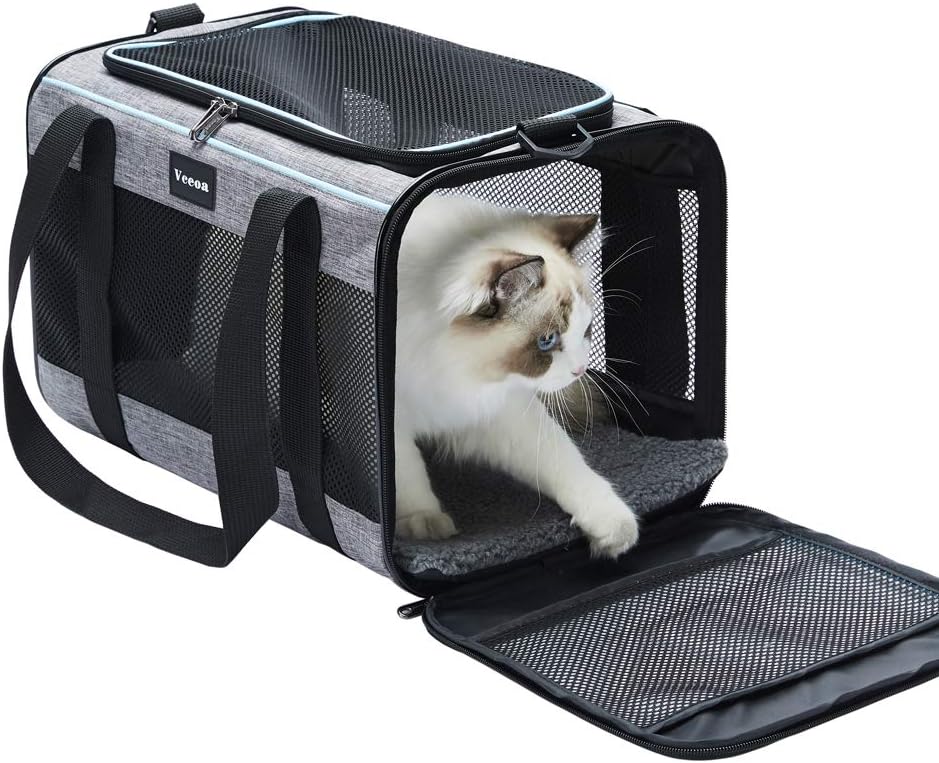 Soft-Sided Travel Pet Carrier