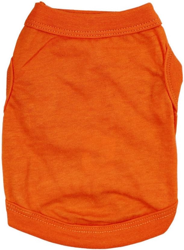 Dog T-Shirt Pet Clothing for Small Dogs - Puppy Vest Summer Apparel Beach Wear Female Doggie Tee (XXL, Pure Dark Blue)