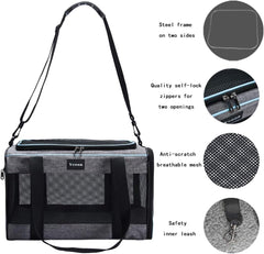 Soft-Sided Travel Pet Carrier
