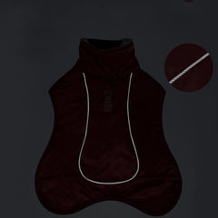 New Dog Clothes Cloak Style Thickened And Warm Pet Keeping Warming Clothes With Reflective Warmth Pet Supplies