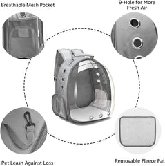 Airline-Approved Bubble Pet Backpack