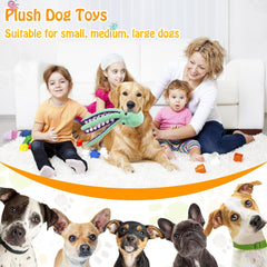 Squeaky Plush Dog Toys