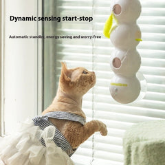 Automatic Interactive Cat Toy with Tail
