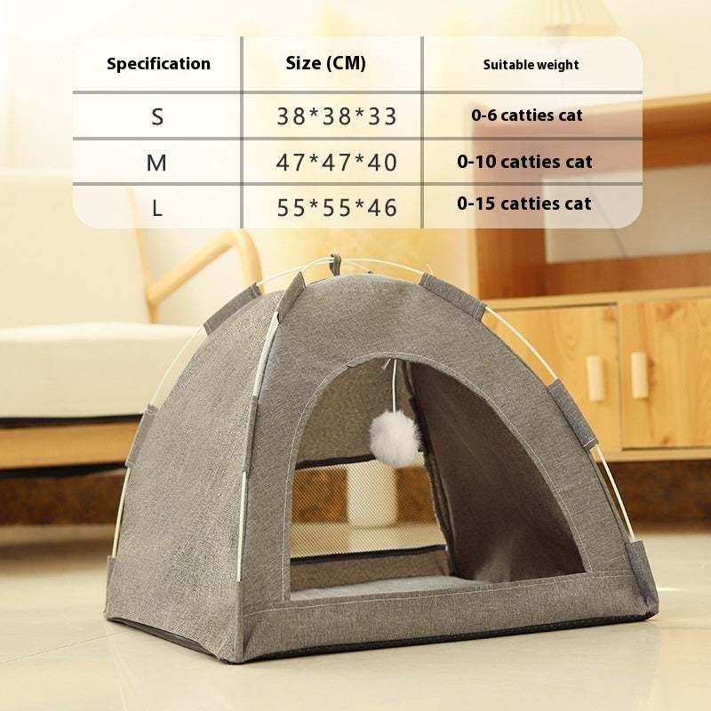 Breathable Pet Tent - Indoor/Outdoor House
