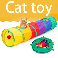 Collapsible Cat Tunnel Toy