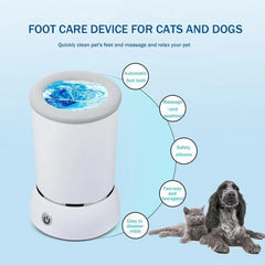 Electric Dog Paw Cleaner Cup