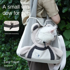 Breathable Crossbody Pet Backpack