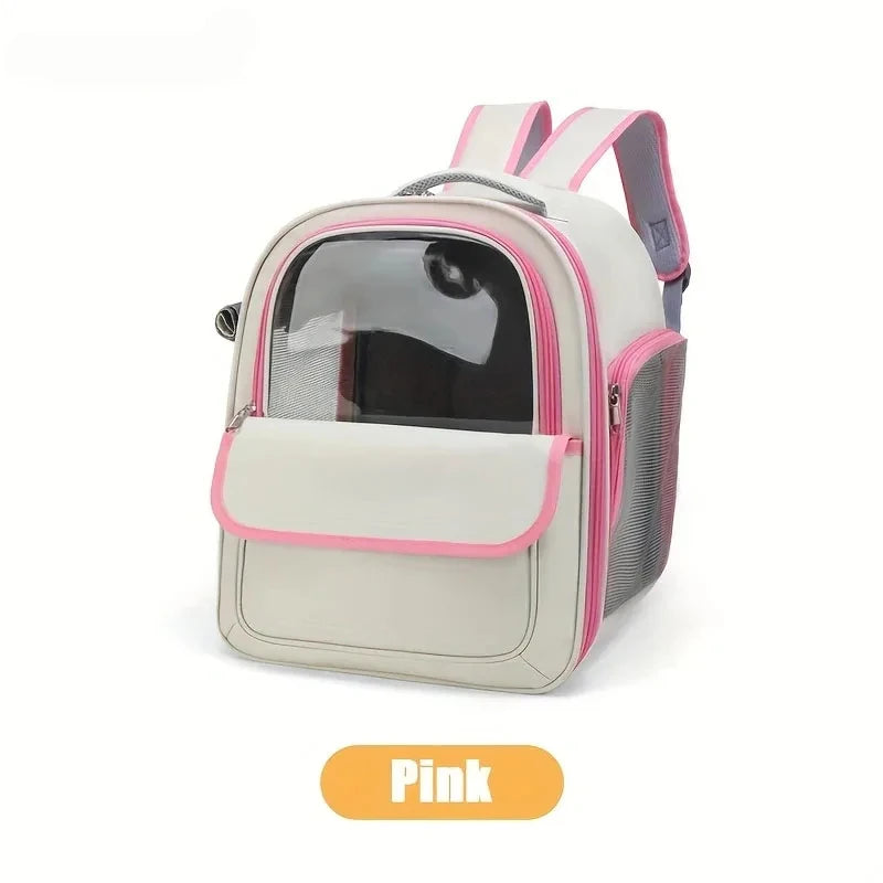Transparent Capsule Pet Backpack
