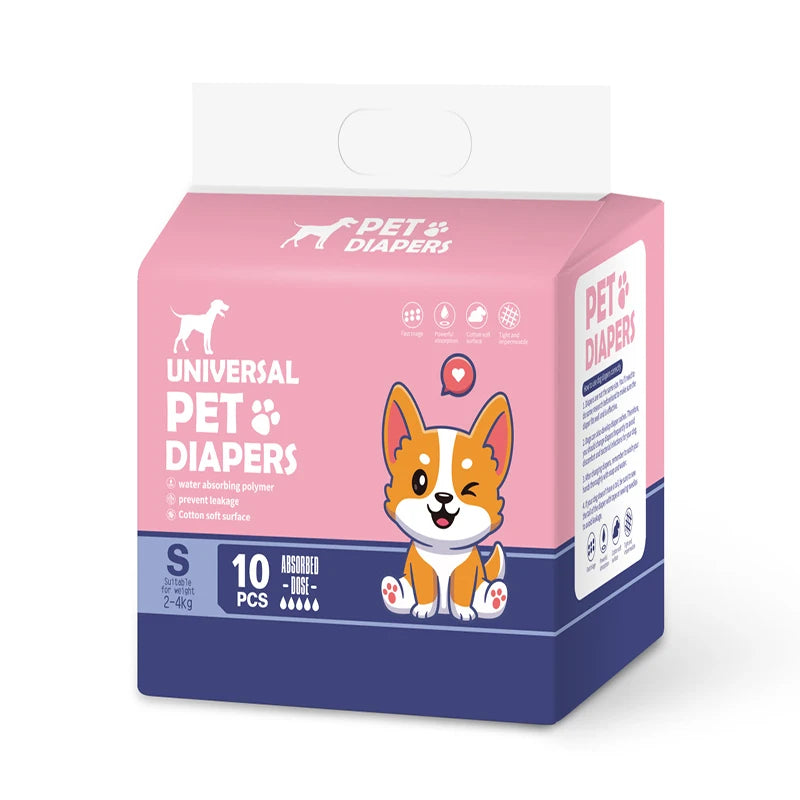 Leak-Proof Disposable Pet Diapers