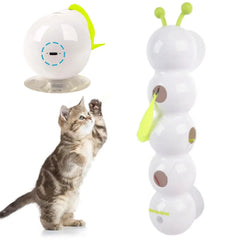 Interactive Cat Worm Toy