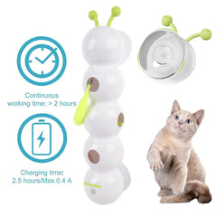 Interactive Cat Worm Toy
