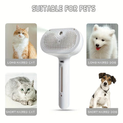 Pet Spray Grooming Brush