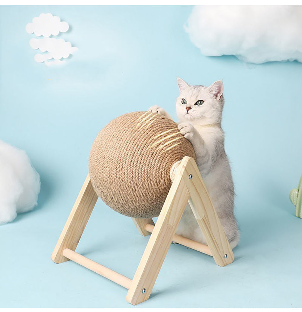 Sisal Cat Scratching Ball Toy