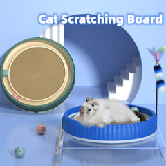 Round Cat Scratching Board Furniture Protector