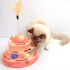 Cat Space Tower Interactive Play Board