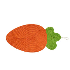 Watermelon Sisal Cat Scratcher Mat