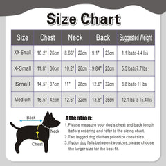 Small Dog Sweater Hoodies Dress Winter Knit Cute Clothing Heart Puppy Clothes