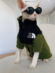 Hairless Cat Clothes Warm Pet Cat Clothes