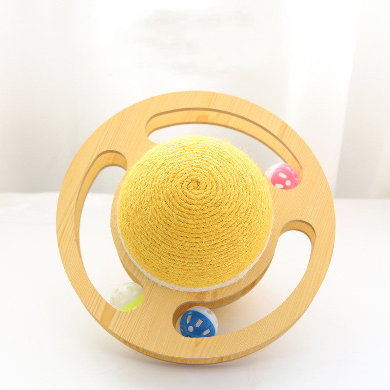 Cat Turntable Scratcher - Sisal Wheel