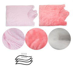 Dog Cloak Cute Plaid Cat And Dog Cover Quilt With Cotton