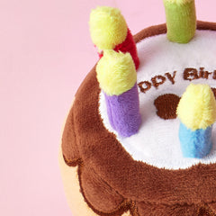Dog Birthday Cake Plush Toy