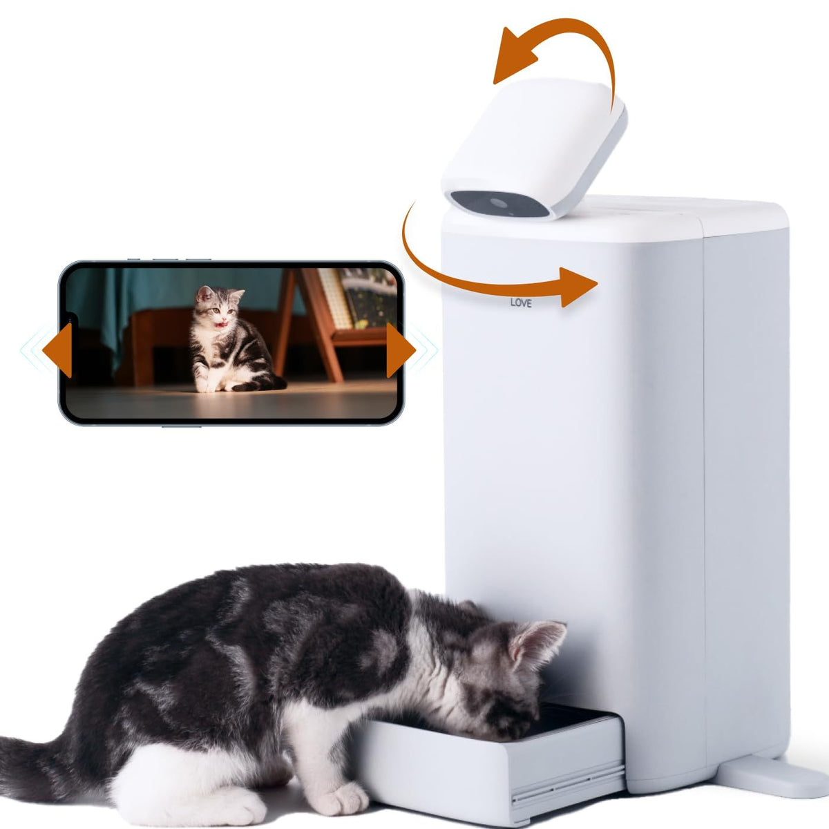 Smart Cat Feeder with Camera