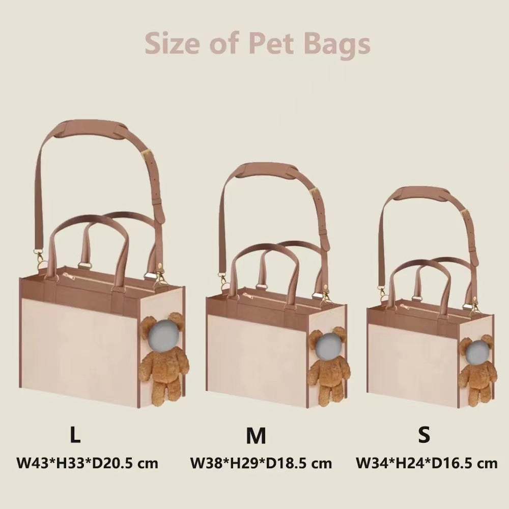 Cute Dog Carrier Shoulder Bag