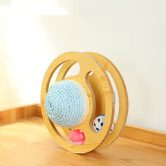Cat Turntable Scratcher - Sisal Wheel