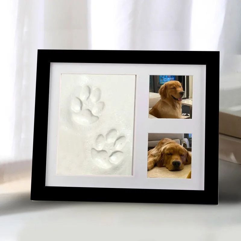 Pet Paw Print Photo Frame Kit